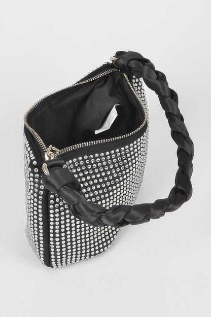ELEGANT BAG CHELSEA Hot Fix Stone Twisted Hobo – BYMANYC ® New York
