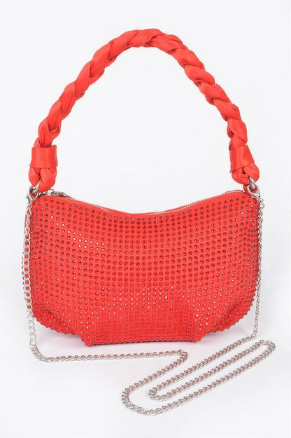 ELEGANT BAG CHELSEA Hot Fix Stone Twisted Hobo – BYMANYC ® New York