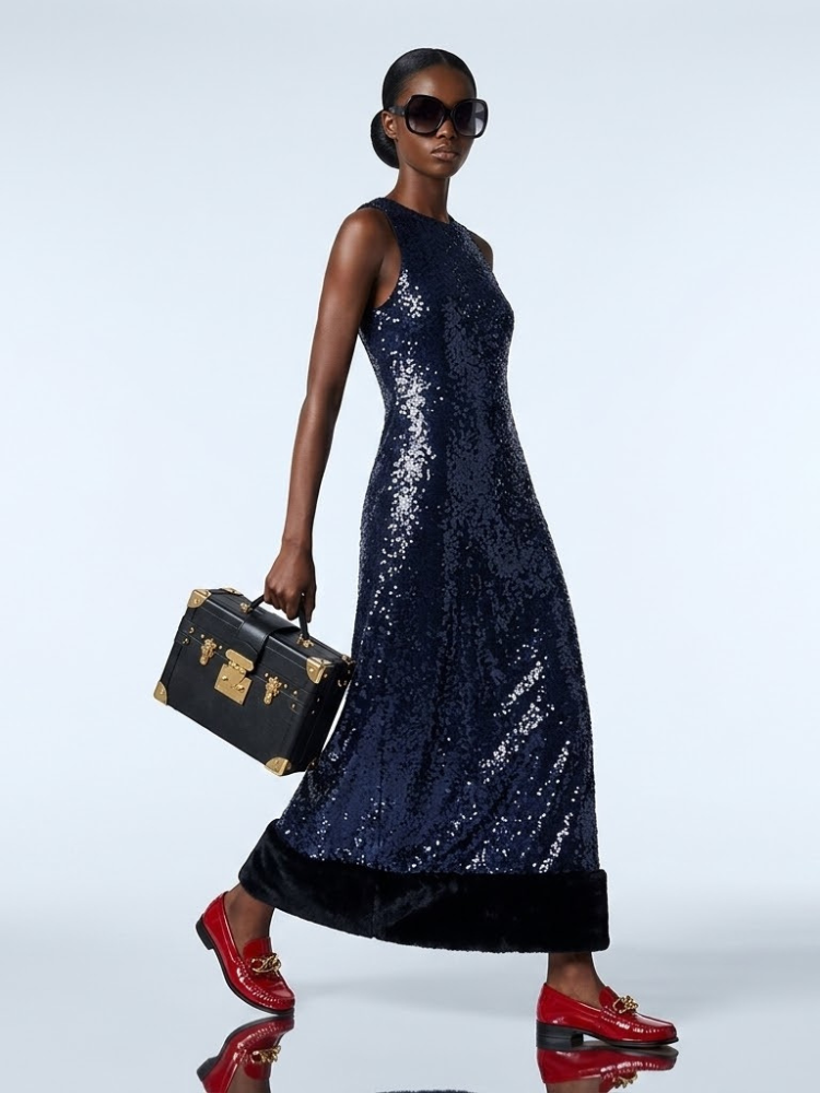 EMPIRE Women's Sequin Gown Prêt-À-Porter BYMANYC ® New York