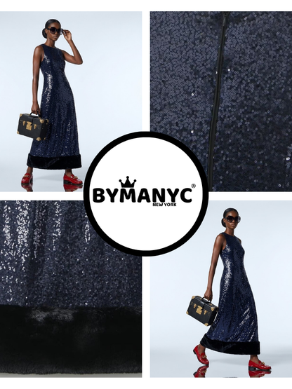 EMPIRE Women's Sequin Gown Prêt-À-Porter BYMANYC ® New York