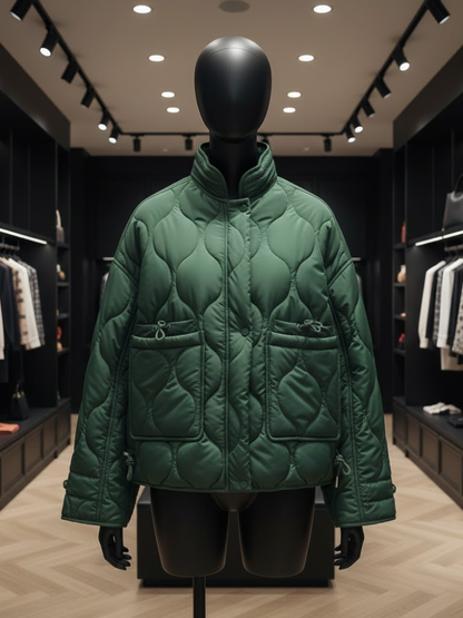 Emerald Quilted Jacket • SOHO New Collection BYMANYC ® New York