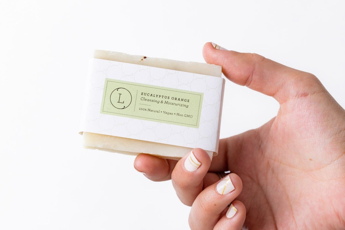 Eucalyptus Handmade Soap Bars – Natural Vegan Set of 2