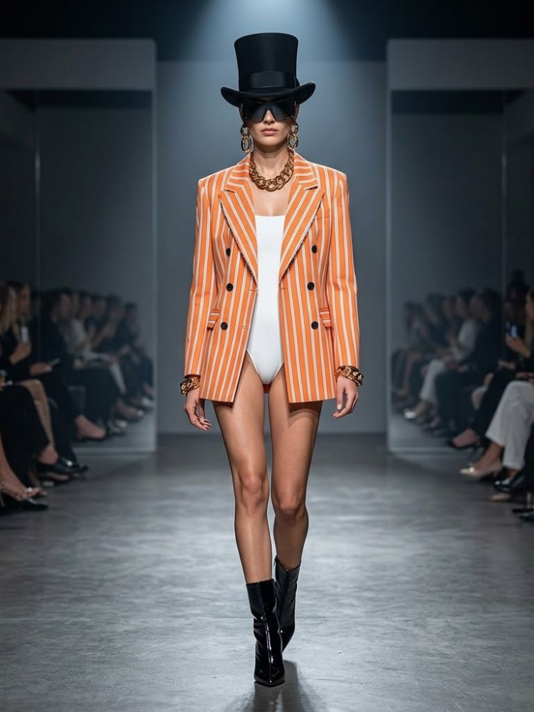 WOMEN'S JACKET HUDSON YARDS LOFT New Collection Fashion Week BYMANYC ® New York