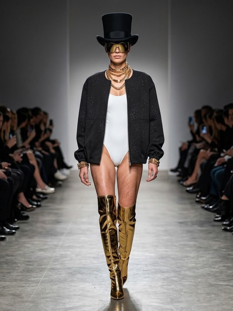 WOMEN'S JACKET TRIBECA AVANT-GARDE New Collection Fashion Week BYMANYC ® New York