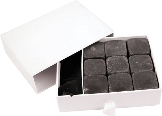 9-Piece Basalt Whiskey Stone Set