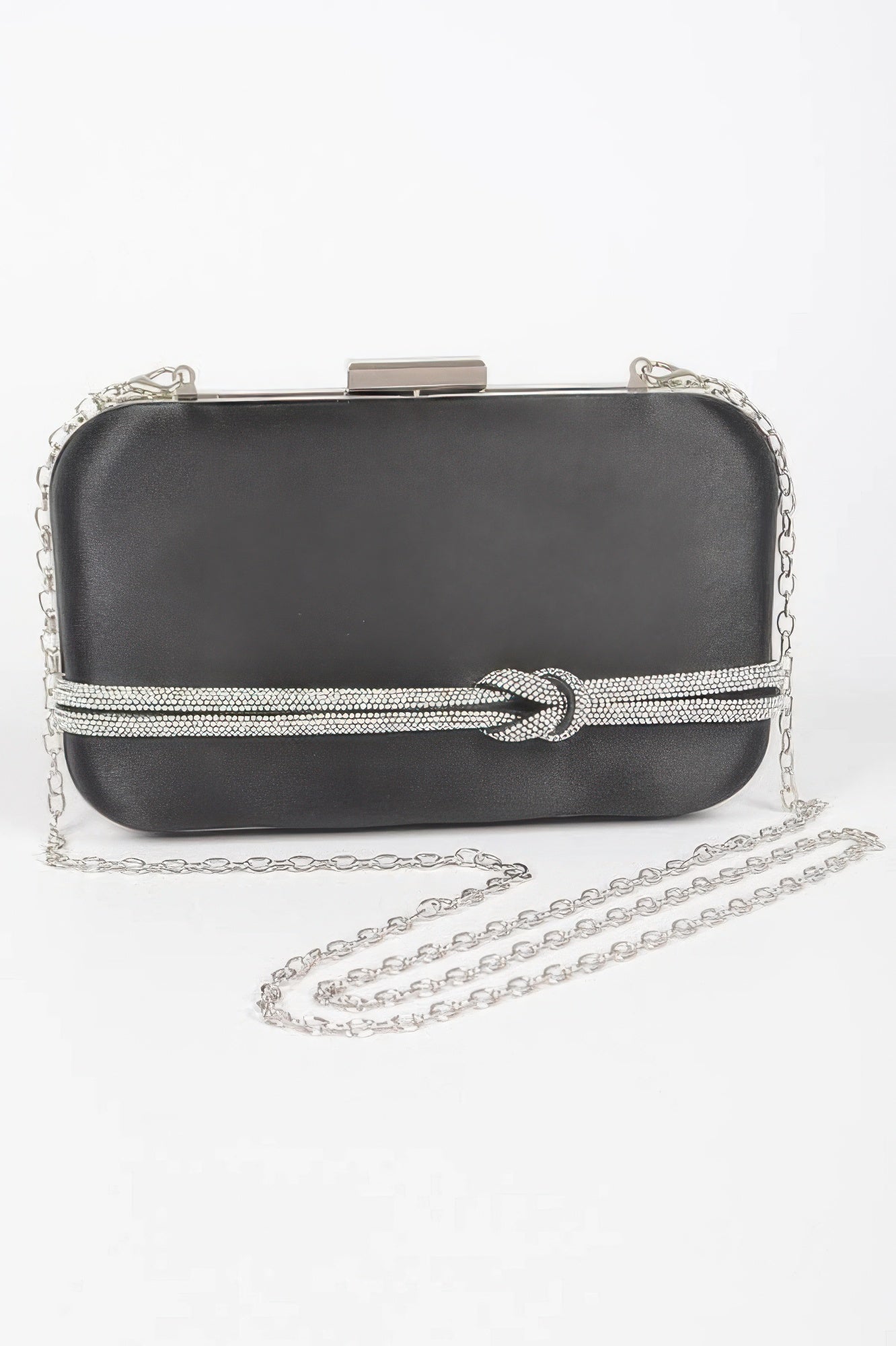 GRAMERCY Satin Frame Clutch | Luxury BYMANYC ® New York Style