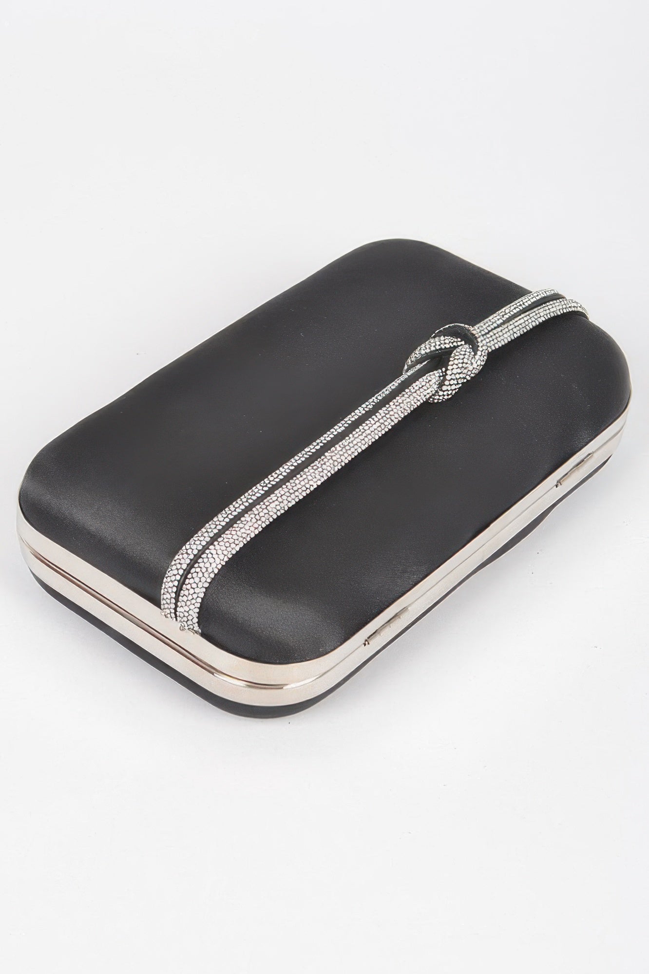 GRAMERCY Satin Frame Clutch | Luxury BYMANYC ® New York Style