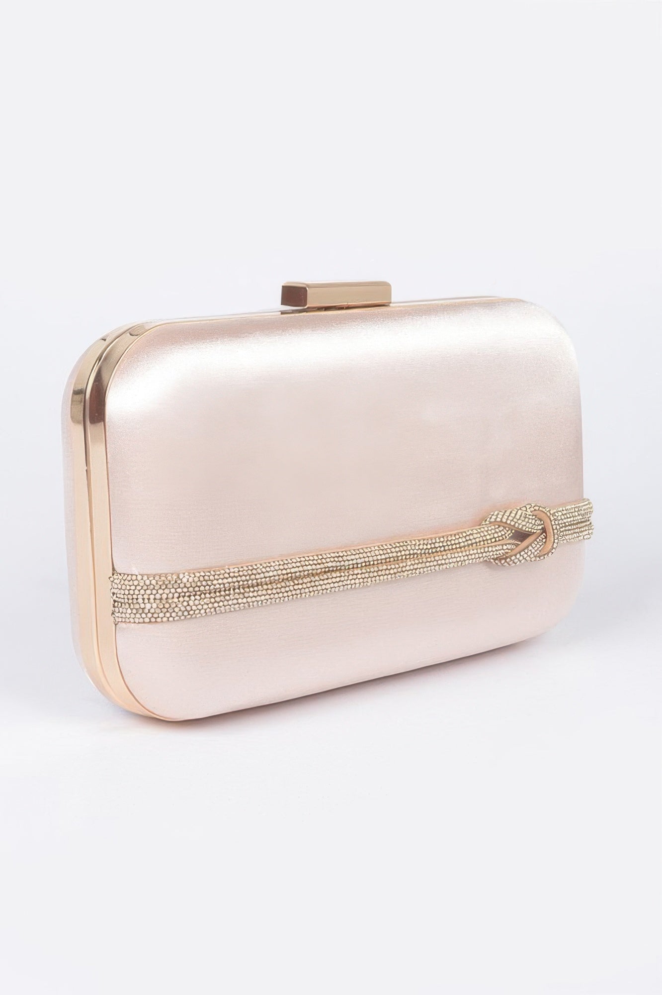 GRAMERCY Satin Frame Clutch | Luxury BYMANYC ® New York Style