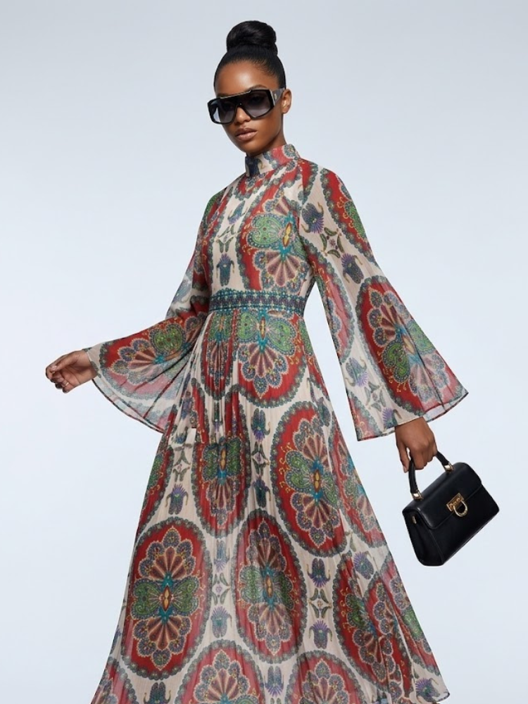 GREENWICH Women's Printed Dress Prêt-À-Porter BYMANYC ® New York
