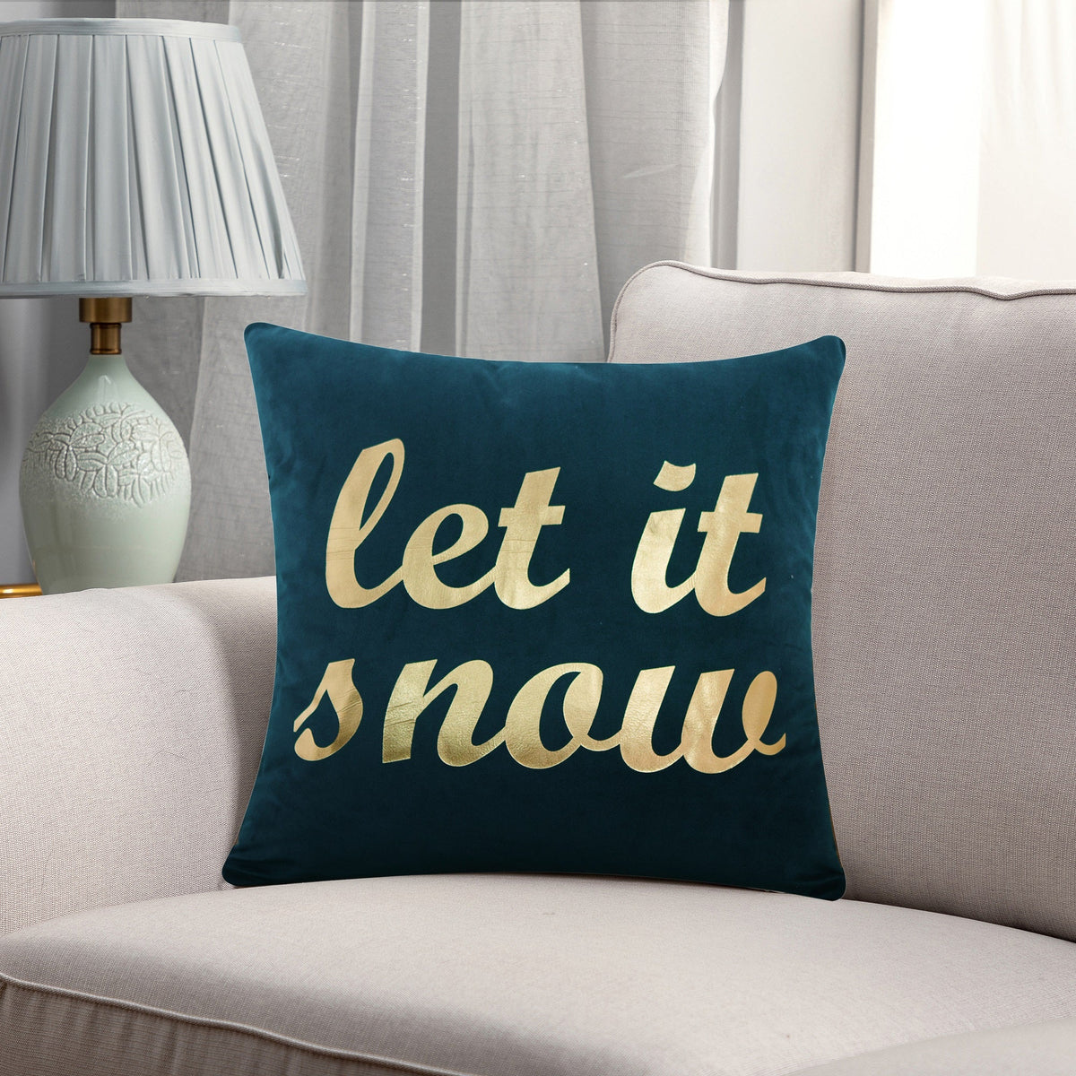 Christmas Icons Throw Pillow - Set of 2