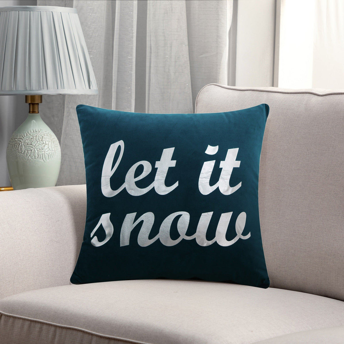 Christmas Icons Throw Pillow - Set of 2