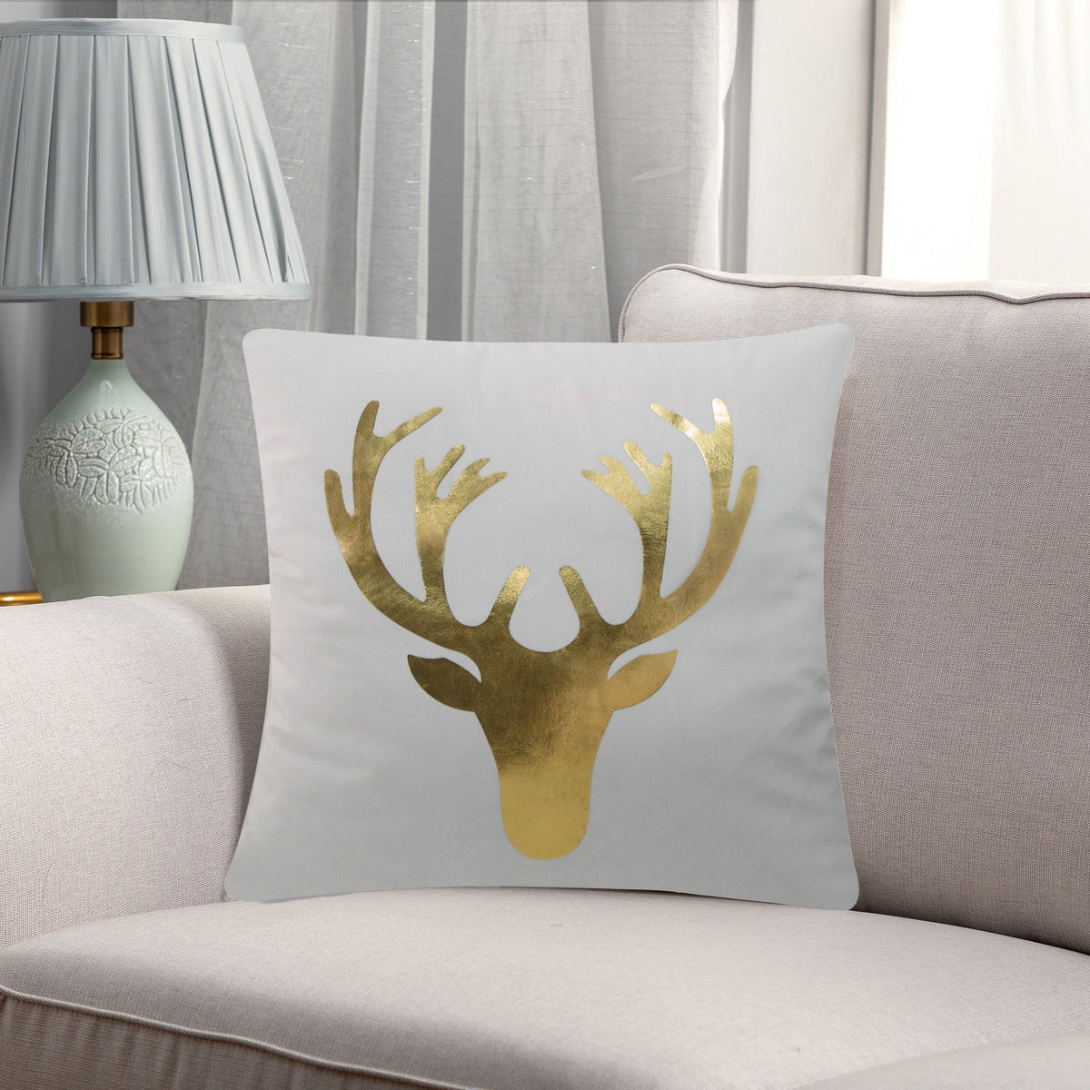 Christmas Icons Throw Pillow - Set of 2