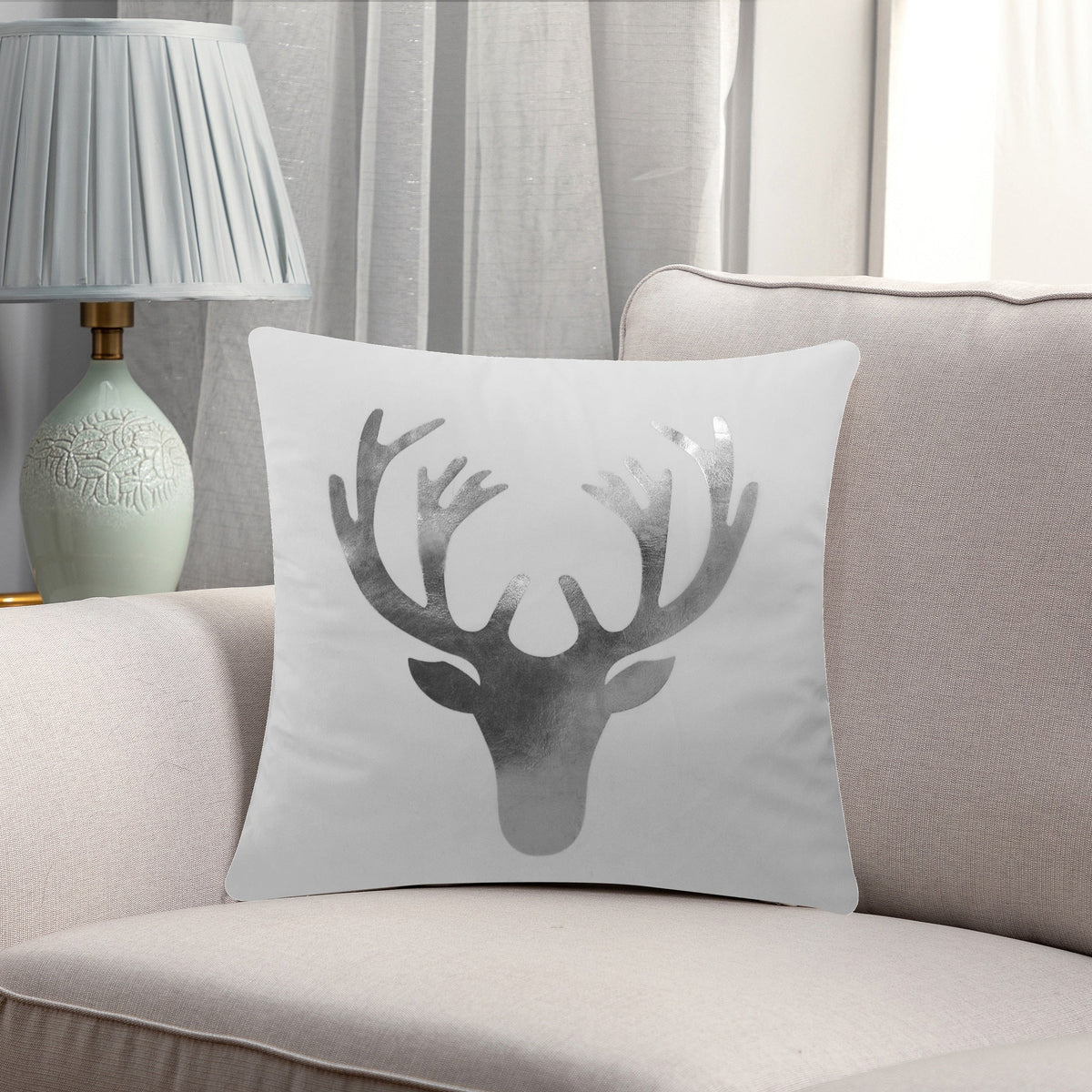 Christmas Icons Throw Pillow - Set of 2