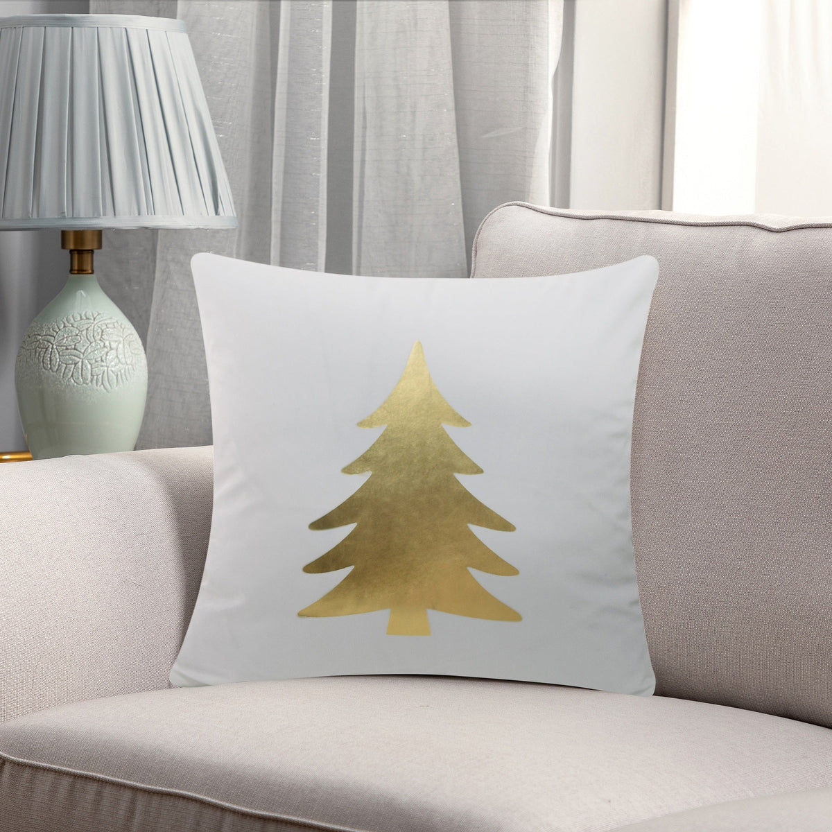 Christmas Icons Throw Pillow - Set of 2