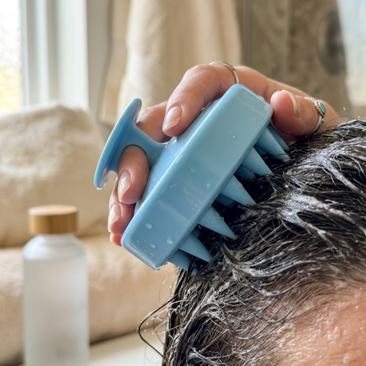 2-Pack Scalp Scrubber & Hair Growth Massager