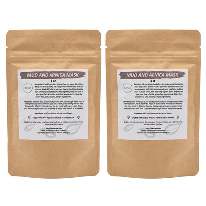 2-Pack Mud & Arnica Facial Mask