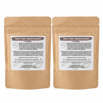 2-Pack Mud & Arnica Facial Mask