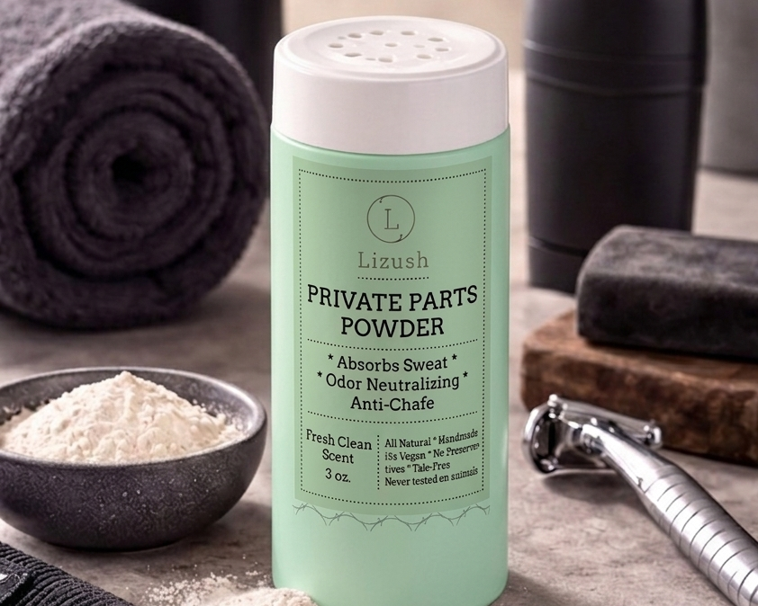 2 X Talc-Free Intimate Body Powder – Natural Anti-Chafing Care