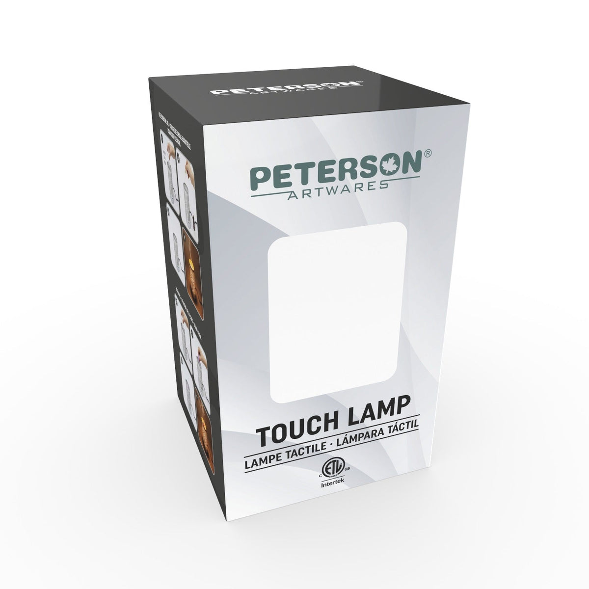 7" Touch Lamp-Fragrance Wax Melts Warmer -Electric Candle Essential Oil Burner-Metal Silver GardenTable Decor