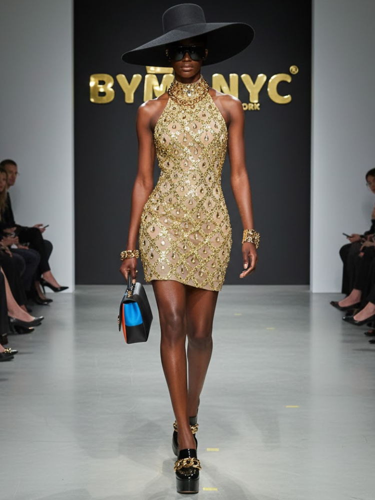 Golden Diamond Mesh • UPPER EAST New Collection BYMANYC ® New York