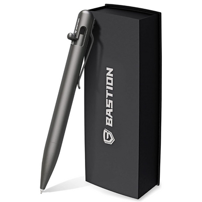 Titanium - Bolt Action Pen by Bastion®