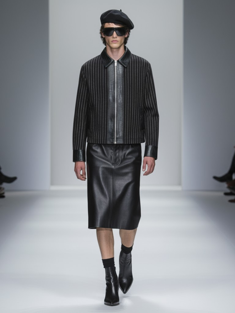 HARLEM Men's Jacket Fashion Week Collection BYMANYC ® New York