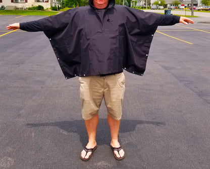 Brella Black Rain Jacket Unisex
