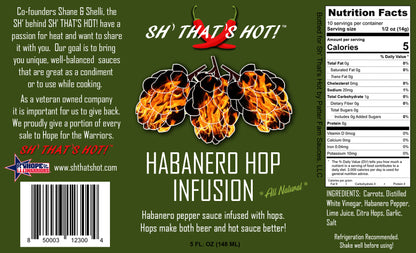 Habanero Hop Infusion Hot Sauce