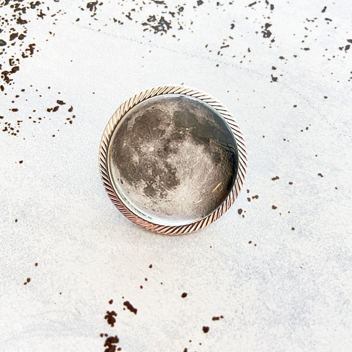 CLEARANCE My Moon Custom Lunar Phase Lapel Pin