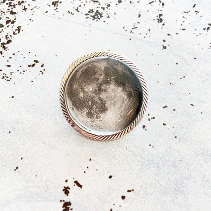 CLEARANCE My Moon Custom Lunar Phase Lapel Pin