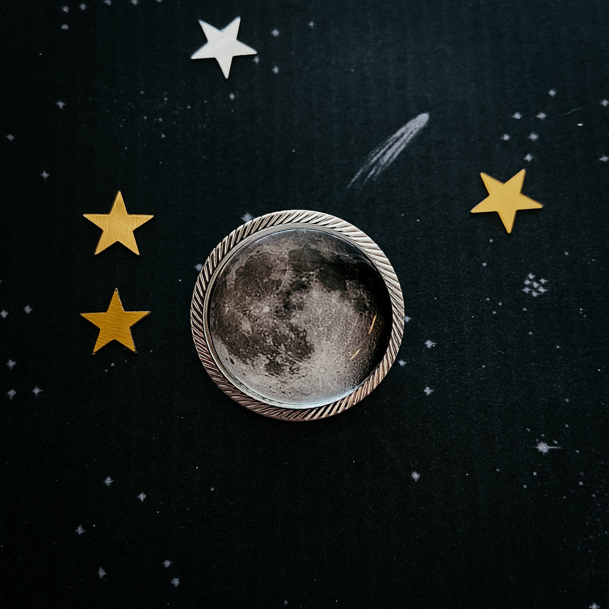 CLEARANCE My Moon Custom Lunar Phase Lapel Pin