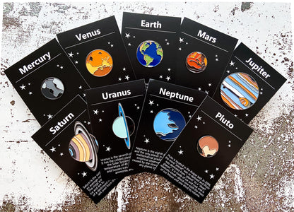 Mars Enamel Pin