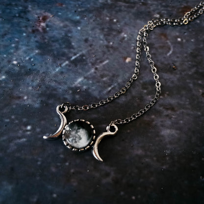 CLEARANCE My Moon Crescent Petite Pendant