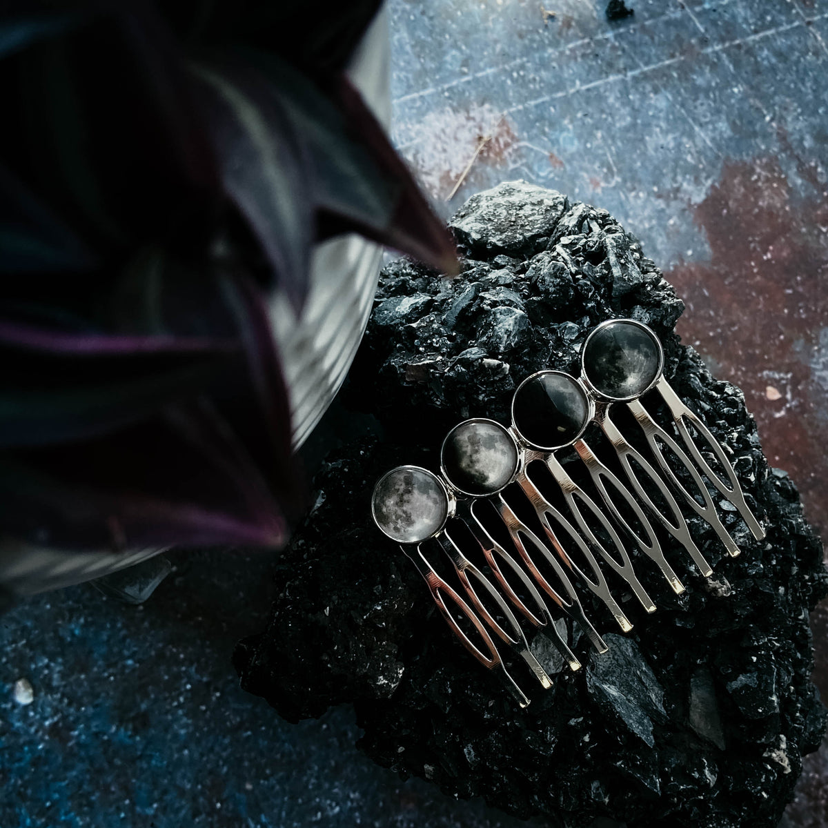 Phases of the Moon Hair Comb