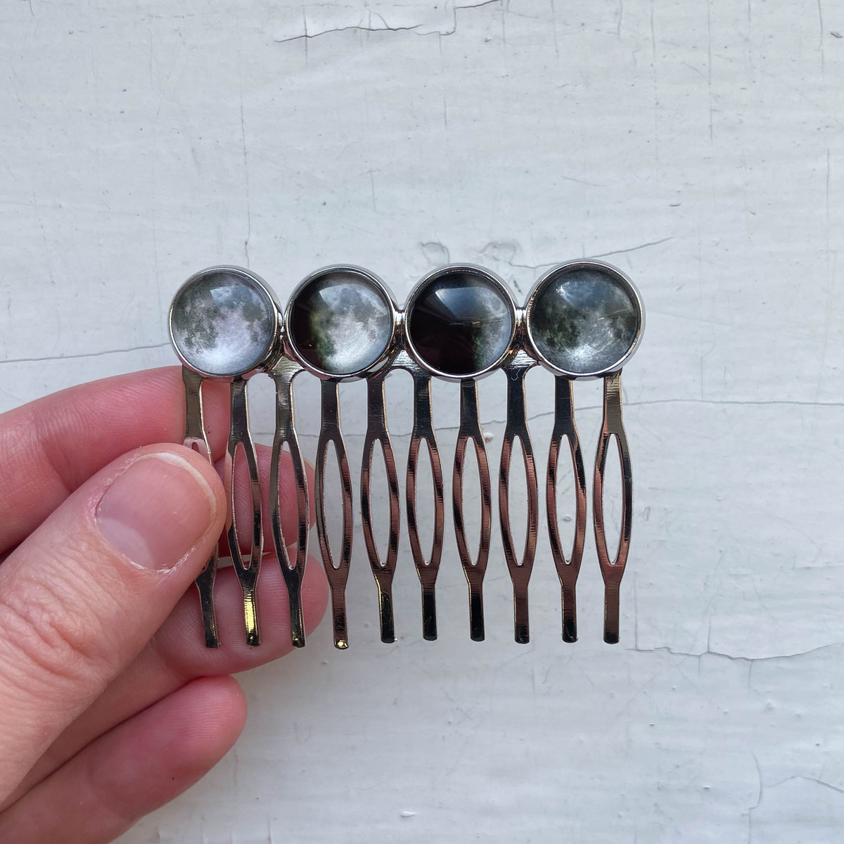 Phases of the Moon Hair Comb