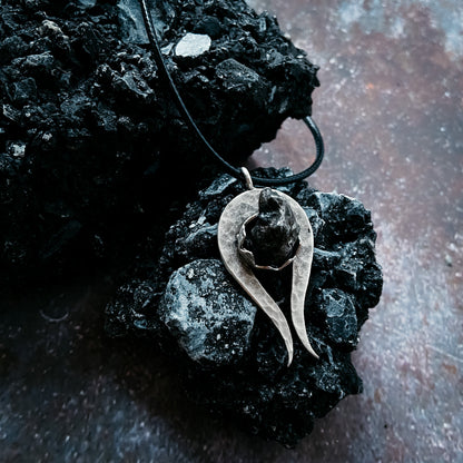Comet Necklace With Authentic Meteorite