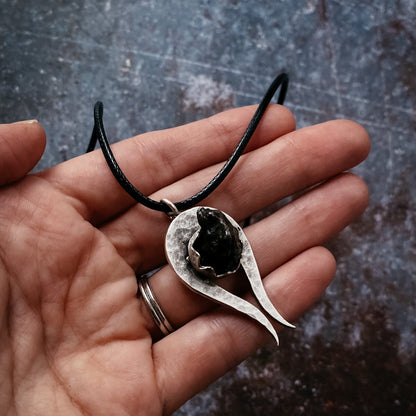 Comet Necklace With Authentic Meteorite