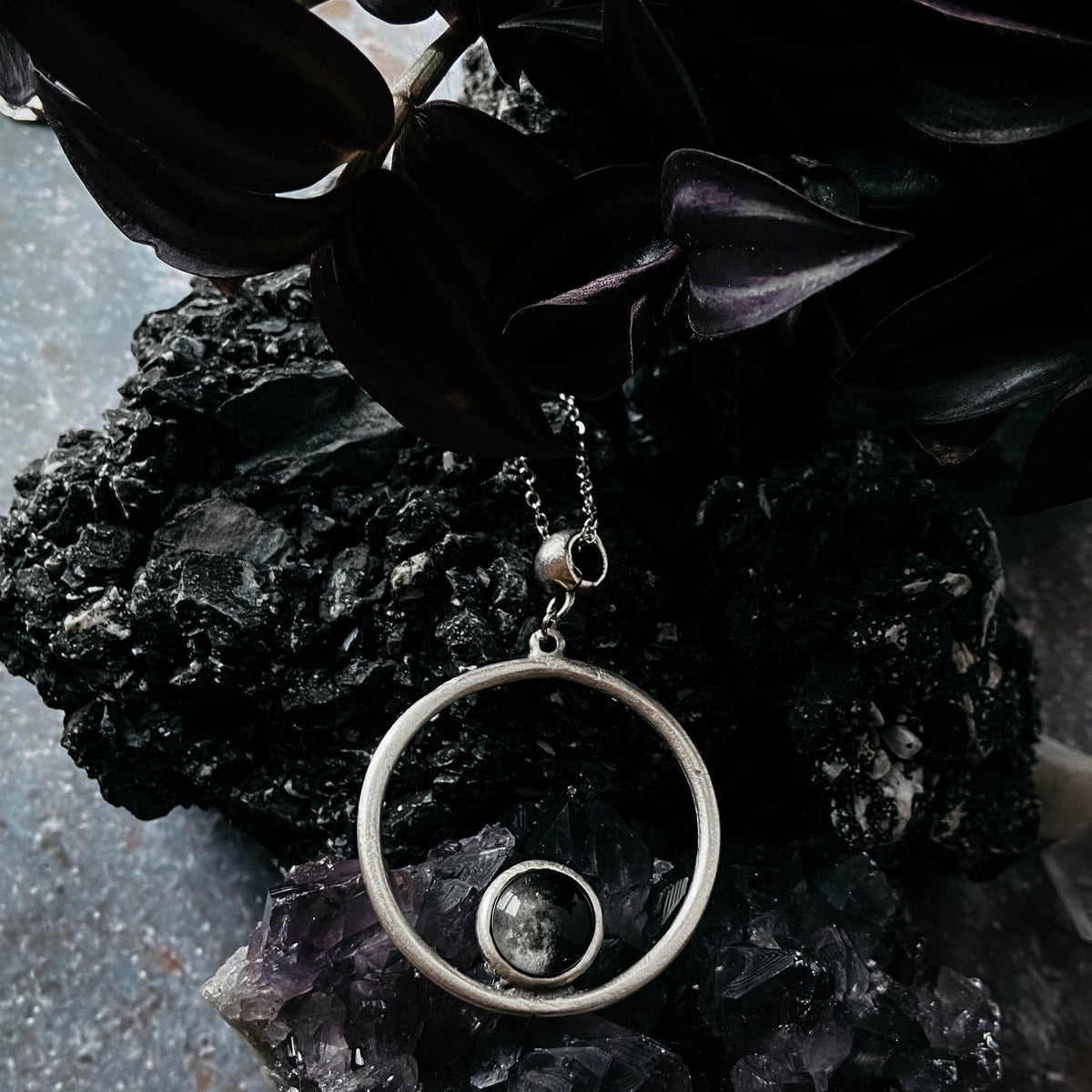 My Moon Circle Pendant