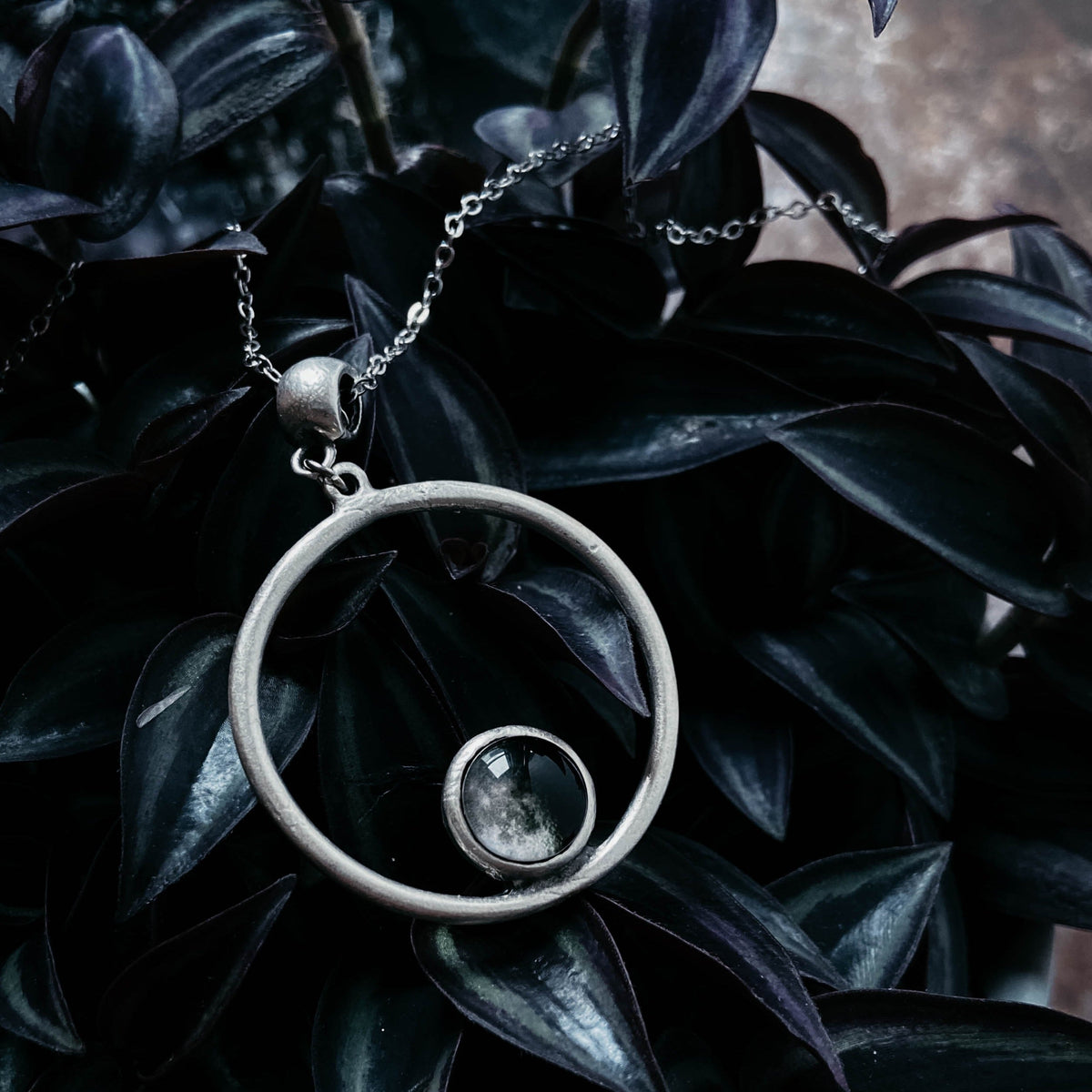 My Moon Circle Pendant