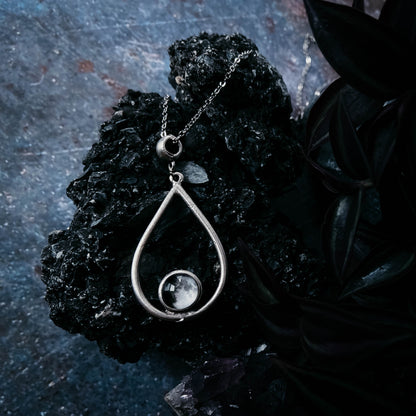 My Moon Teardrop Pendant Necklace