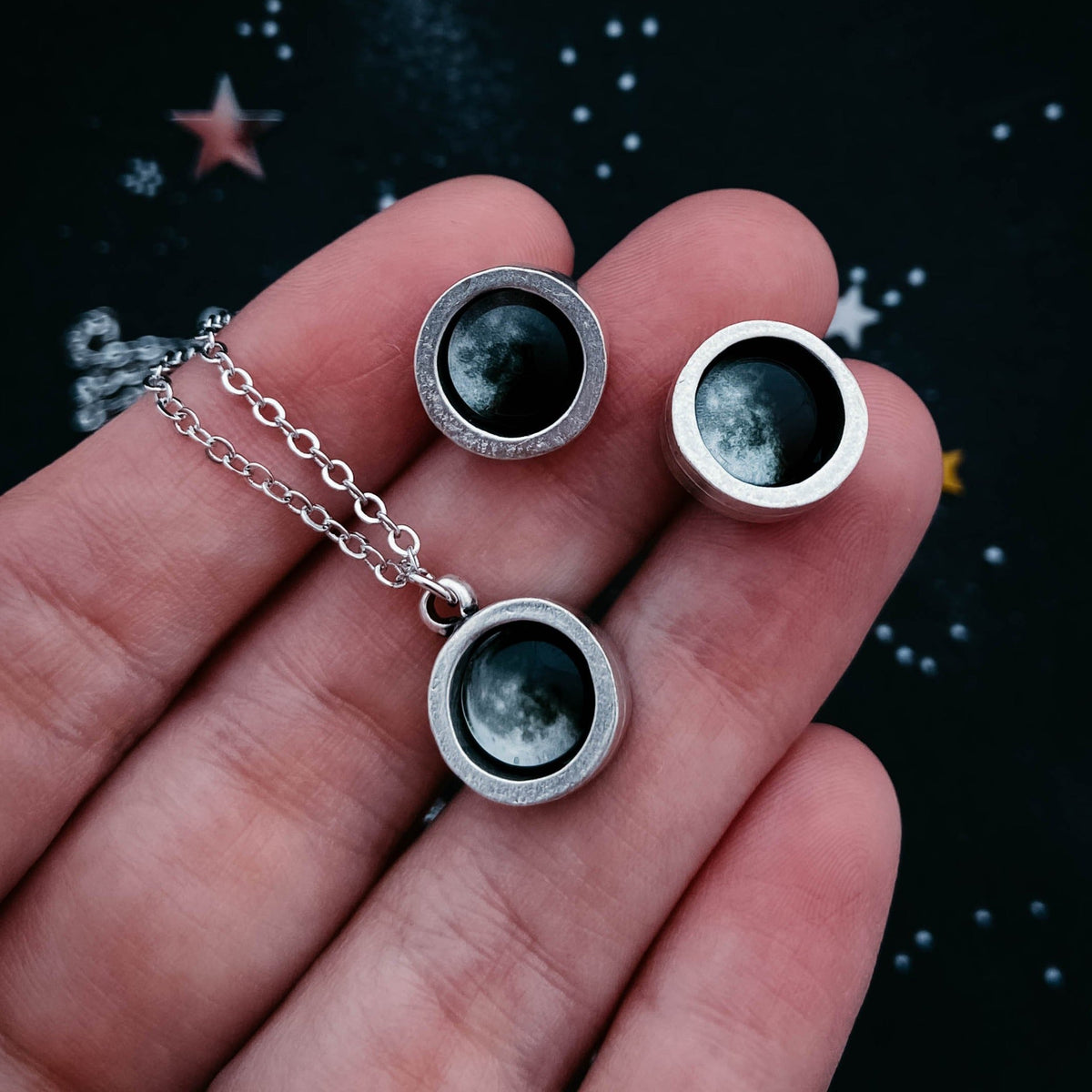 My Moon Petite and Chunky Jewelry Set