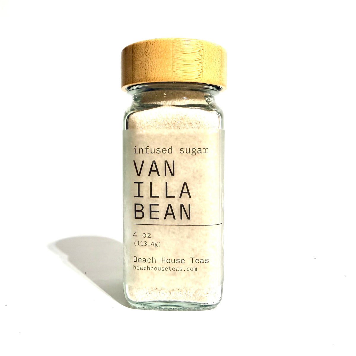 Vanilla Bean Infused Artisan Culinary Sugar