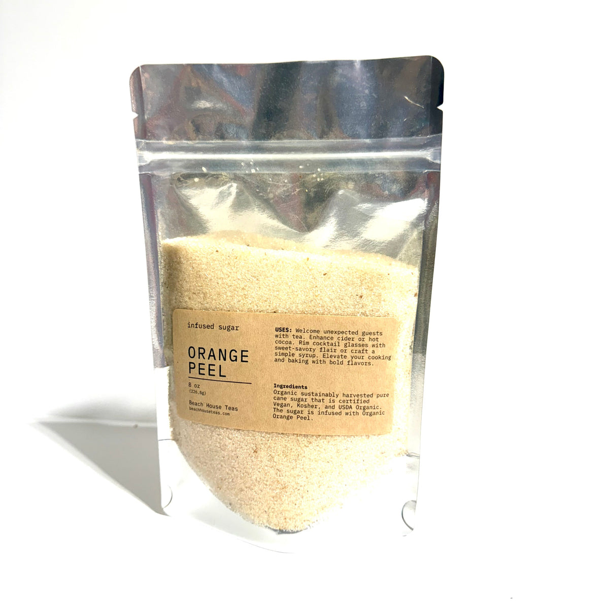 Orange Peel Infused Artisan Culinary Sugar