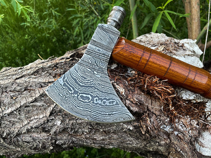 Arrival - Cherokee Style Damascus Peace Pipe