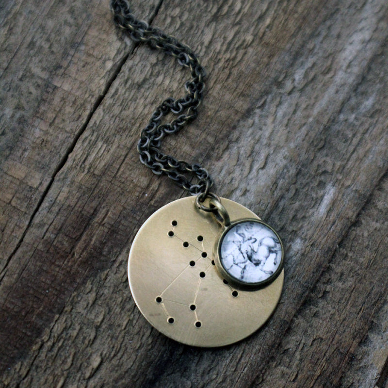 CLEARANCE DISCONTINUED Hercules Constellation Necklace