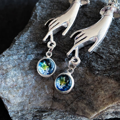 Hands of Creation Galaxy Earrings