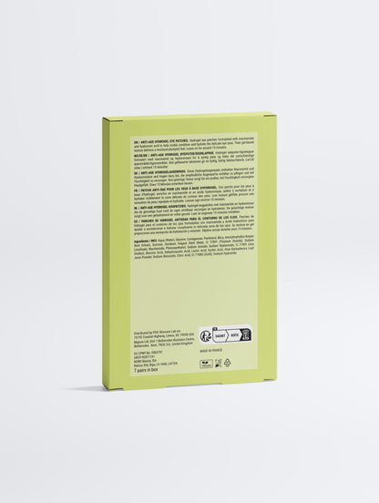 VEGAN BEAUTY Anti-Age Hydrogel Eye Patches Eco-Friendly BYMANYC ® New York