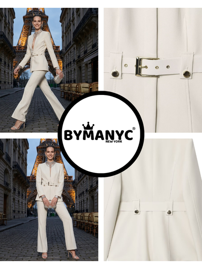 Jacket & Pants Set Women's AVENUE VICTOR HUGO New Collection PARIS LE MARAIS BYMANYC ® New York