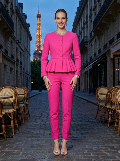 Jacket & Pants Set Women's BASTILLE CHIC New Collection PARIS LE MARAIS BYMANYC ® New York