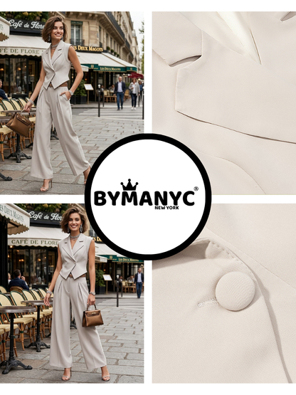Jacket & Pants Set Women's JARDIN DES PLANTES New Collection PARIS LE MARAIS BYMANYC ® New York